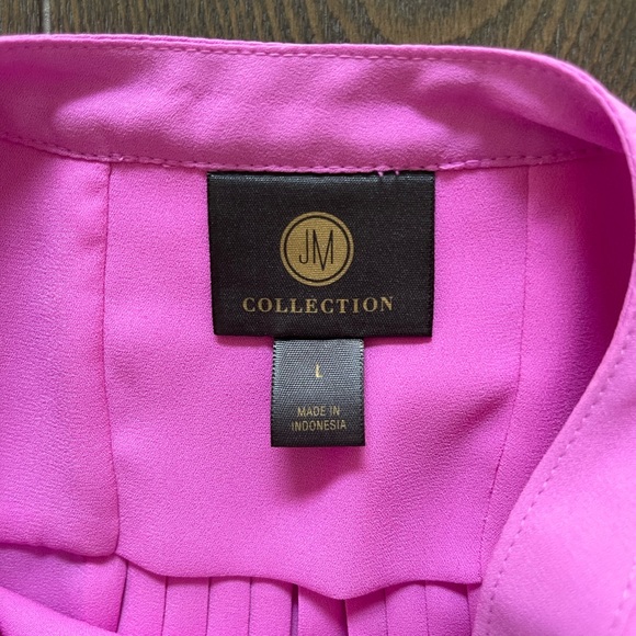 JM Collection Woman’s Blouse.  Size Large. - Picture 8 of 13